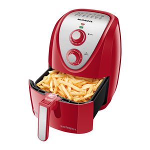 Fritadeira Elétrica Grand Family 5 Litros Vermelha AFN-50-RI 220V Mondial