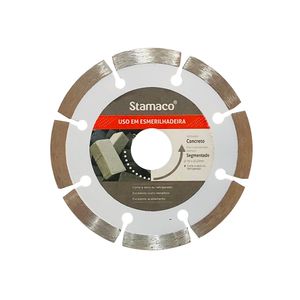 Disco Diamantado Segmentado Stamaco Para Esmerilhadeira 110 Mm