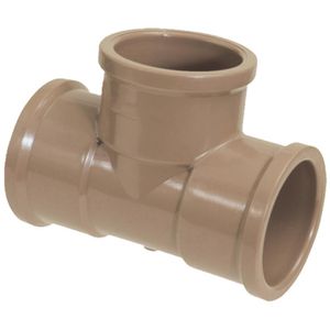 Tee Soldável Corr Plastik PVC 110 MM
