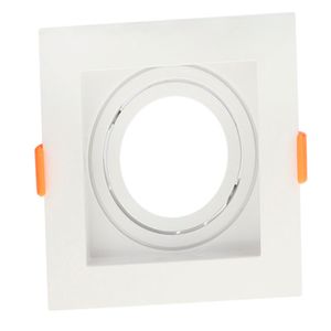 Spot Quadrado De Embutir Luminatti Recuado Para Led Mr16 Dicroica