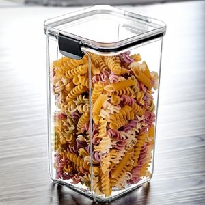 Pote Hermético Empilhável Em Plástico 1330Ml - Hasiera