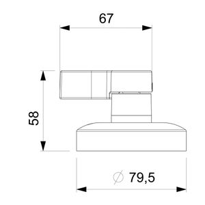 Acabamento de Registro para Base Celite Master Cromado 1/2" 3/4" 1" - B5005CZCRB - Celite