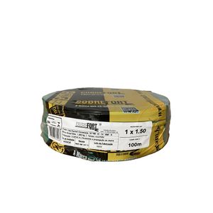 Cabo Flex Cobrefort 1,50MM 450/750V Verde 100M