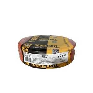 Cabo Flex Cobrefort 2,50MM 450/750V Vermelho 100M