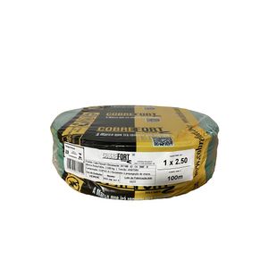 Cabo Flex Cobrefort 2,50MM 450/750V Verde 100M
