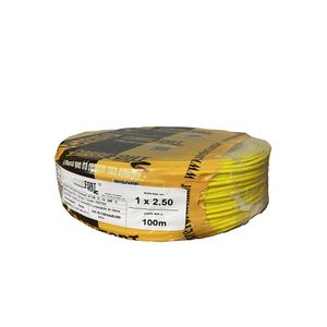 Cabo Flex Cobrefort 2,50MM 450/750V Amarelo 100M