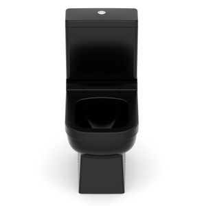 Conjunto Acoplado com Acionamento Duplo 3|6 Litros e Kit de Instalação Elite Preto - 1747230020300 - Celite