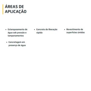 Impermeabilizante Aditivo Acelerador Rapidíssimo 4KG - Vedacit
