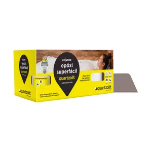 Rejunte Epóxi Bicomponente para Cerâmicas e Porcelanatos Superfácil Preto Grafite 1KG - 0574.00042.0001CX- Quartzolit