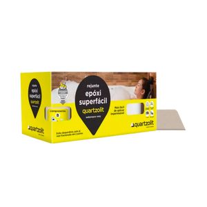 Rejunte Epóxi Bicomponente para Cerâmicas e Porcelanatos Superfácil Corda 1KG - 0574.00055.0001CX - Quartzolit