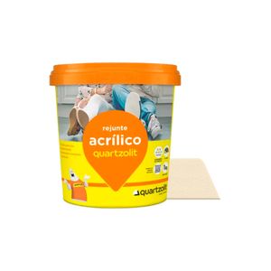 Rejunte Acrílico para Cerâmicas e Porcelanatos Marfim 1KG - 0286.00023.0006CX - Quartzolit