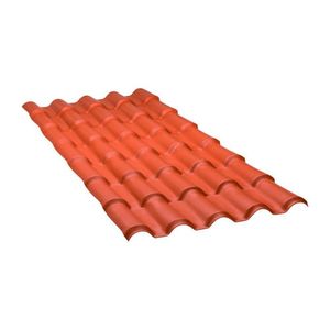 Telha PVC Colonial Cerâmica 2,30X0,86CM 2MM - Eplast