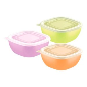 Pote Em Plástico Com Tampa Mixcolor 600Ml - Tramontina