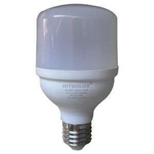 Lâmpada LED Bulbo E27 Alta potência 30W T70 Luz Branca 6500K Bivolt - Nitrolux