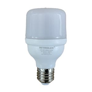 Lâmpada LED Bulbo E27 Alta Potência 20W T60 Luz Branca 6500K Bivolt - Nitrolux