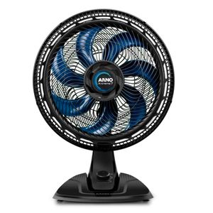Ventilador de Mesa 40cm 7 Pás X-Treme Mínimo Ruído VE70 150W Preto e Azul 220V - Arno