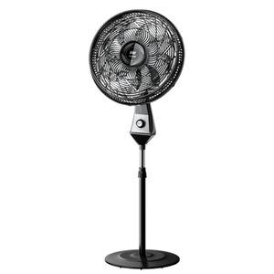 Ventilador de Coluna 50CM Flow Turbo 8 Pás 180W Preto e Cinza 220V - FW009221 - Wap