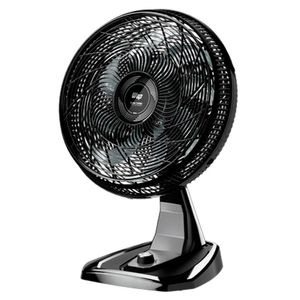 Ventilador de Mesa e Parede 50CM Flow Turbo 8 Pás 180W Preto e Cinza 220V - Wap