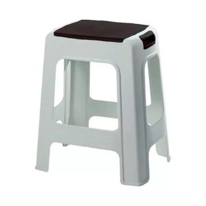 Banqueta Miramar Preta - Plastex
