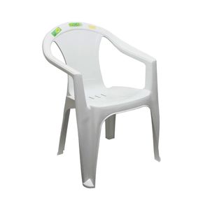 Poltrona em PVC Tambaba Branca - Plastex