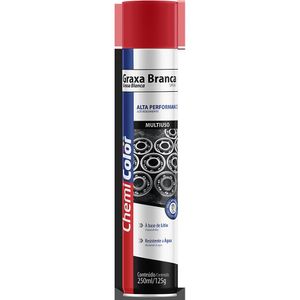 Graxa Litio Chemicolor Branca 125G