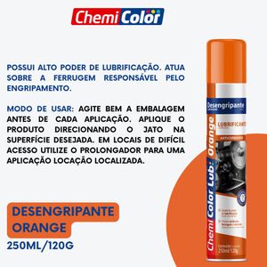 Desengripante Chemicolor Orange 250Ml