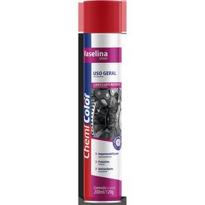 Vaselina Em Spray Chemicolor Lubrificante Multiuso 120G