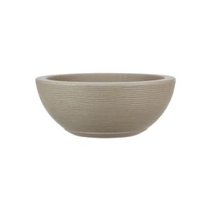 Bacia Amsterda Grafiato 30X13 Bege Stone Effect Floridis