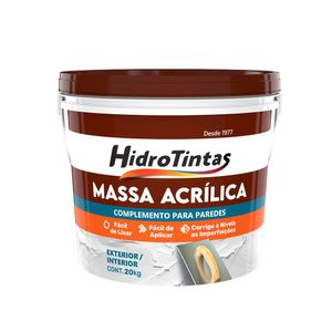 Massa Acrílica 20Kg Hidrotintas