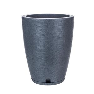 Vaso Amsterda Grafiato 29X44 Grafite Stone Floridis