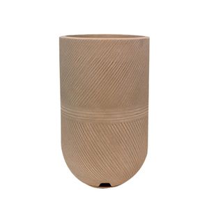 Vaso Argos 28X57 Bege Stone Effect Floridis