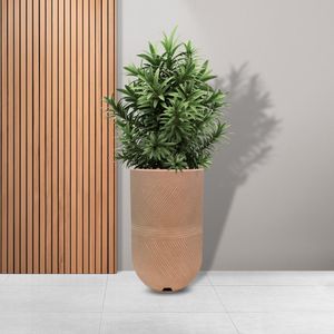 Vaso Argos 28X57 Bege Stone Effect Floridis