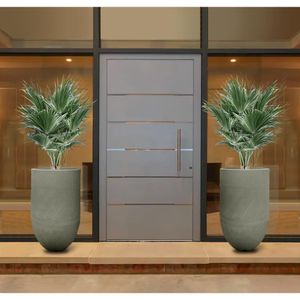 Vaso Argos 36X75 Cimento Floridis