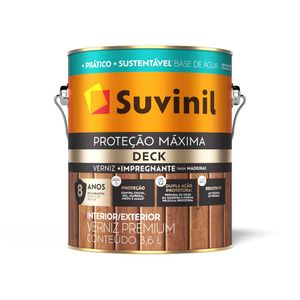 Verniz Proteção Máxima Deck BrancoNatural 3,6L Suvinil