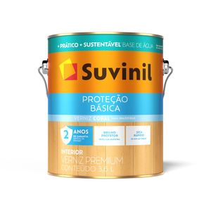 Verniz Base Premium Brilho Básico Nat 3,6L Suvinil