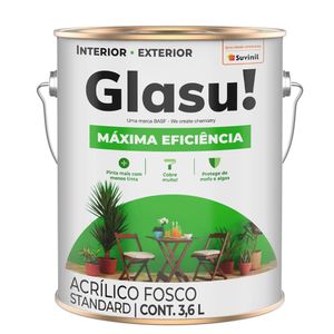 Tinta Glasurit Máxima Eficiência Fosco Foto Antiga 3,6L Suvinil
