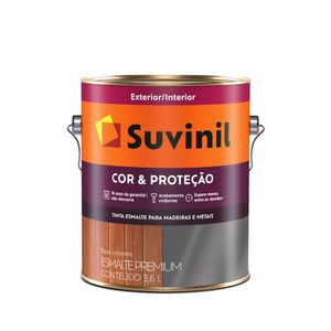 Esmalte Base Água Cor E Proteção Foscoco Branco 3,6L Suvinil