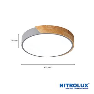 Luminária LED PSR001C 25W - 5942 - Nitrolux