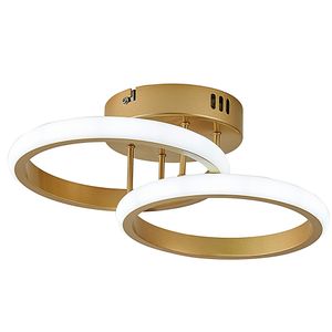 Luminária LED Selene 003D 18W 3 em 1 Dourado - 5993 - Nitrolux