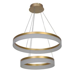 Pendente LED em Acrílico Acr-200D 41W Luz Amarela 3500K - Nitrolux