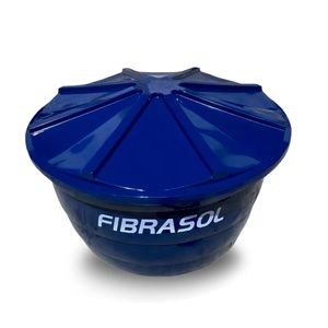 Caixa D´água em Polietileno com Tampa Azul 500L - Fibrasol