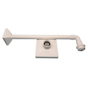 Ducha Quadrada Articulada 4 Polegadas Branca Lumar
