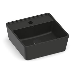 Cuba Com Mesa 35X35cm Optica Matte Black Cq35 Celite