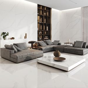 Porcelanato Esmaltado Ibiza Branco Retificado Digital Polido Tipo A 2,60M2 - Cp0866R1 Incesa