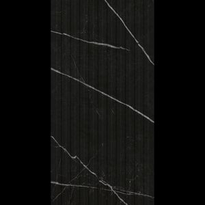 Revestimento Ripado Acetinado Retificado Ripa Marmo Nero Tipo A 45X90CM - CE0833A1 - Biancogres