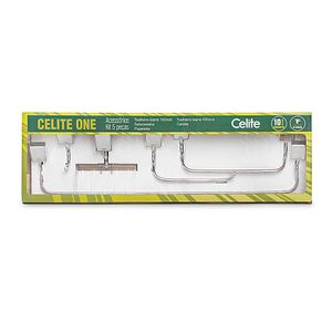 Kit Acessórios 5 Peças One Cromado Celite