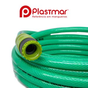 Mangueira Jardim Ultra Plus Siliconada 10m Verde Plastmar