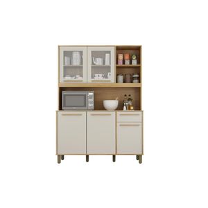 Armario Rubi 1.23x53x28 Cinamomo/Off-White  Valdemoveis