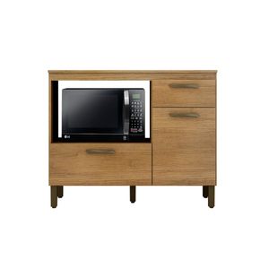 Balcao Cooktop Teresina 1.07x50x12 Cinamomo Valdemoveis
