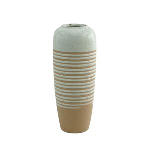 Vaso em Cerâmica 31Cm Alto Boho Hasiera